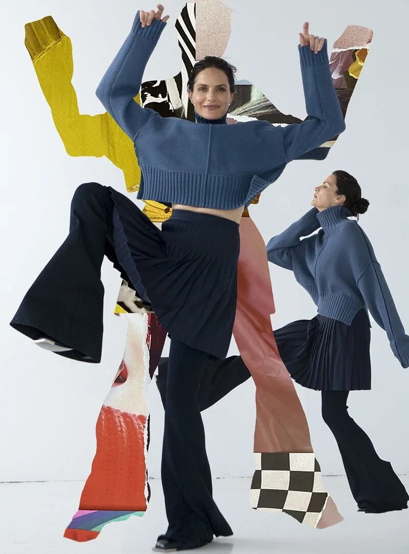 Missy Rayder in Quentin Jones Collages ES Magazine November 2020 — Anne ...