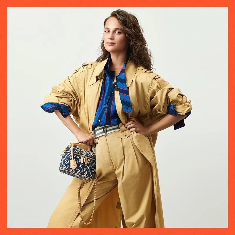  Alicia Vikander for Louis Vuitton resort 2021 campaign. 