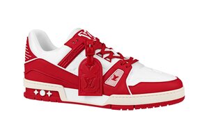 Louis Vuitton News: Resort 2021 | Global AIDS Day RED Sneaker — Anne of ...