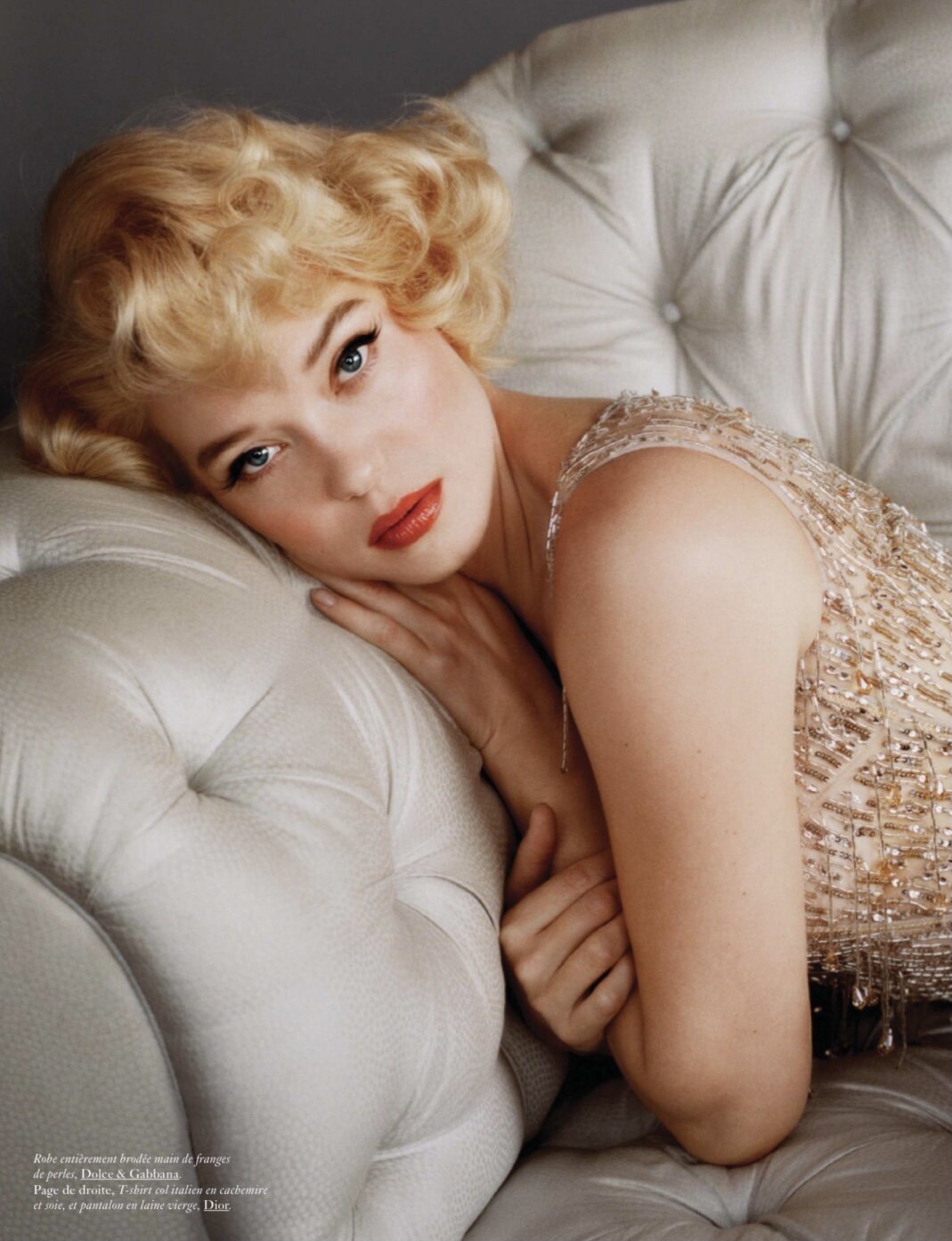 Bond girl Lea Seydoux recreates Marilyn Monroe shoots for Louis