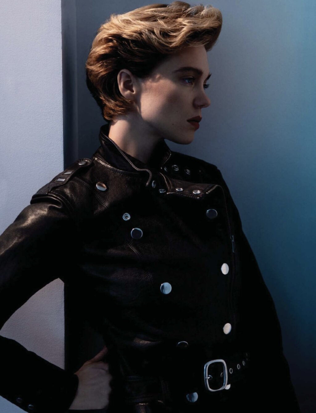 Lea Seydoux in 'Private Eyes' by Inez & Vinoodh for Vogue Paris