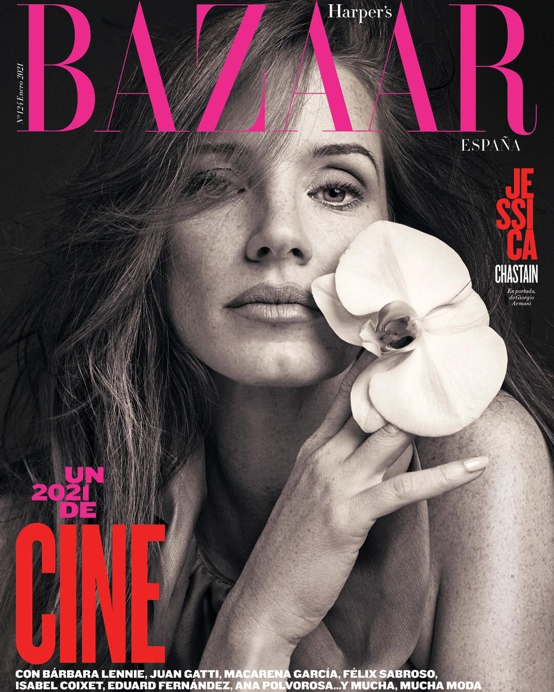 Jessica Chastain by David Roemer Harper's Bazaar Soain January 2021 (1).jpg