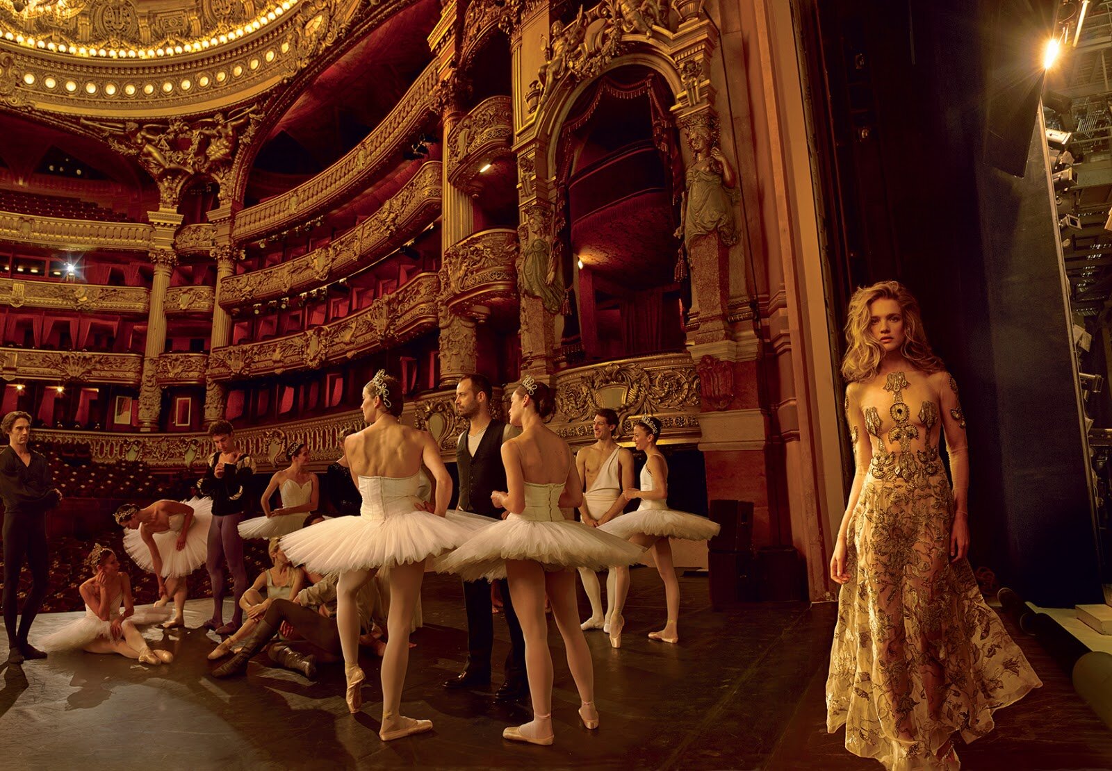 Natalia Vodianova Launches Benjamin Millepied At the Paris Opera Ballet ...