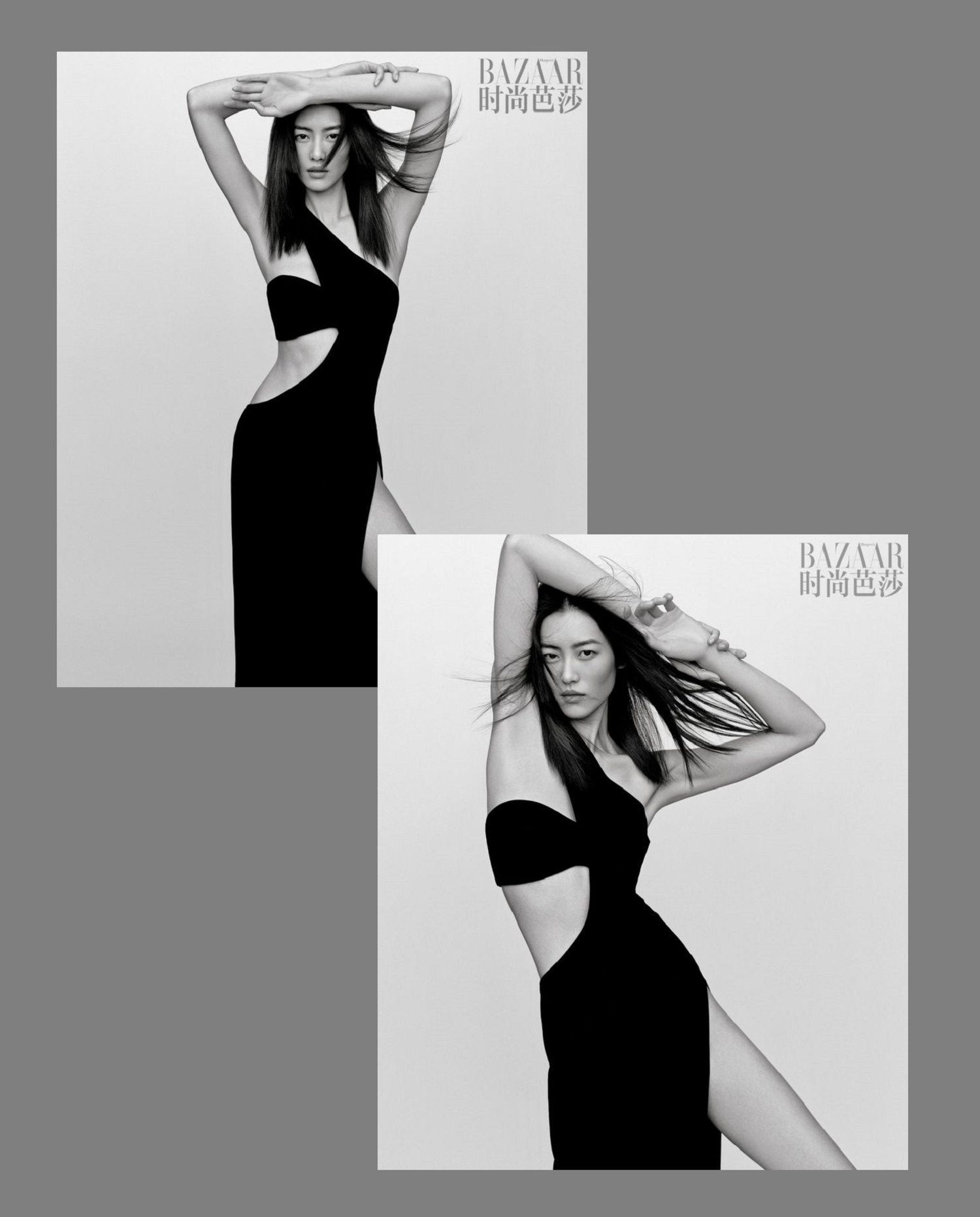 Liu Wen black dress harpers baz china duo.png