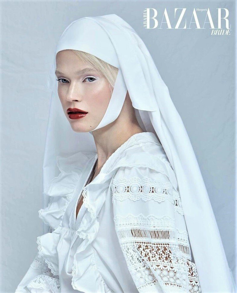 Vita Sidorkina Bridal Whites by Alberto Gonzalez Harper's Arabia — Anne ...