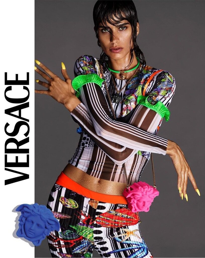Versace Spring-Summer 2021 Campaign: La Medusa - Grazia