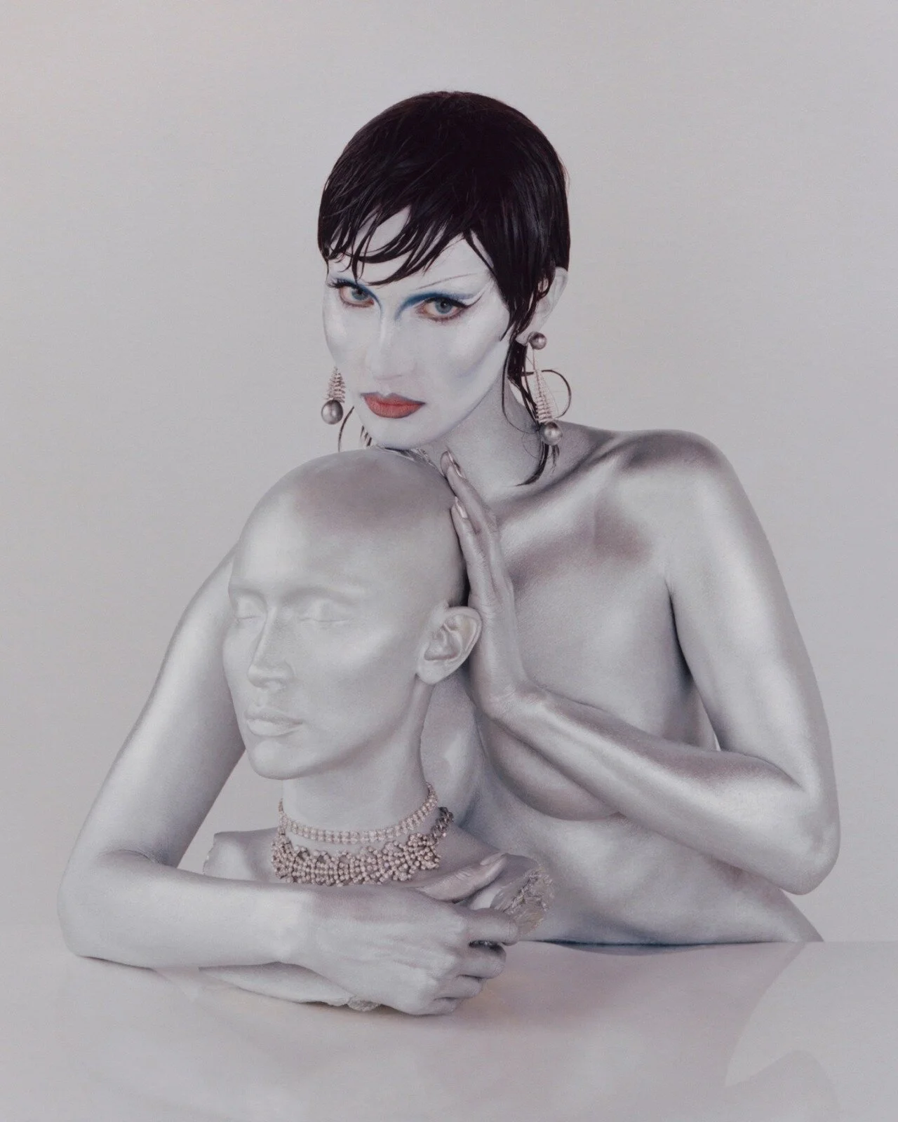 Bella Hadid as Girl Who Fell to Earth V Magazine by Luke Gilford (2).jpg