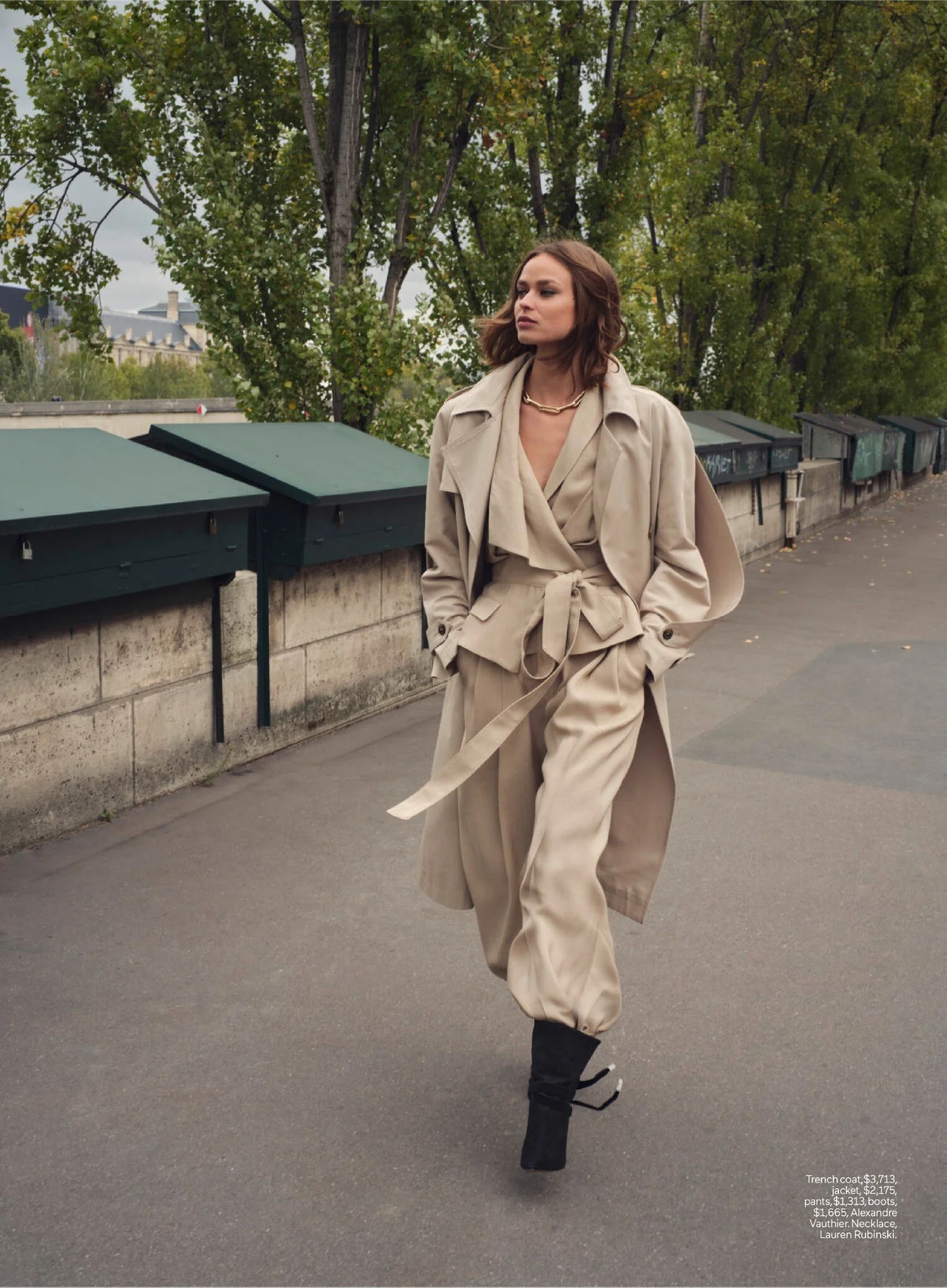 Birgit Kos Is Lensed in Paris by Nathaniel Goldberg ELLE US — Anne of ...