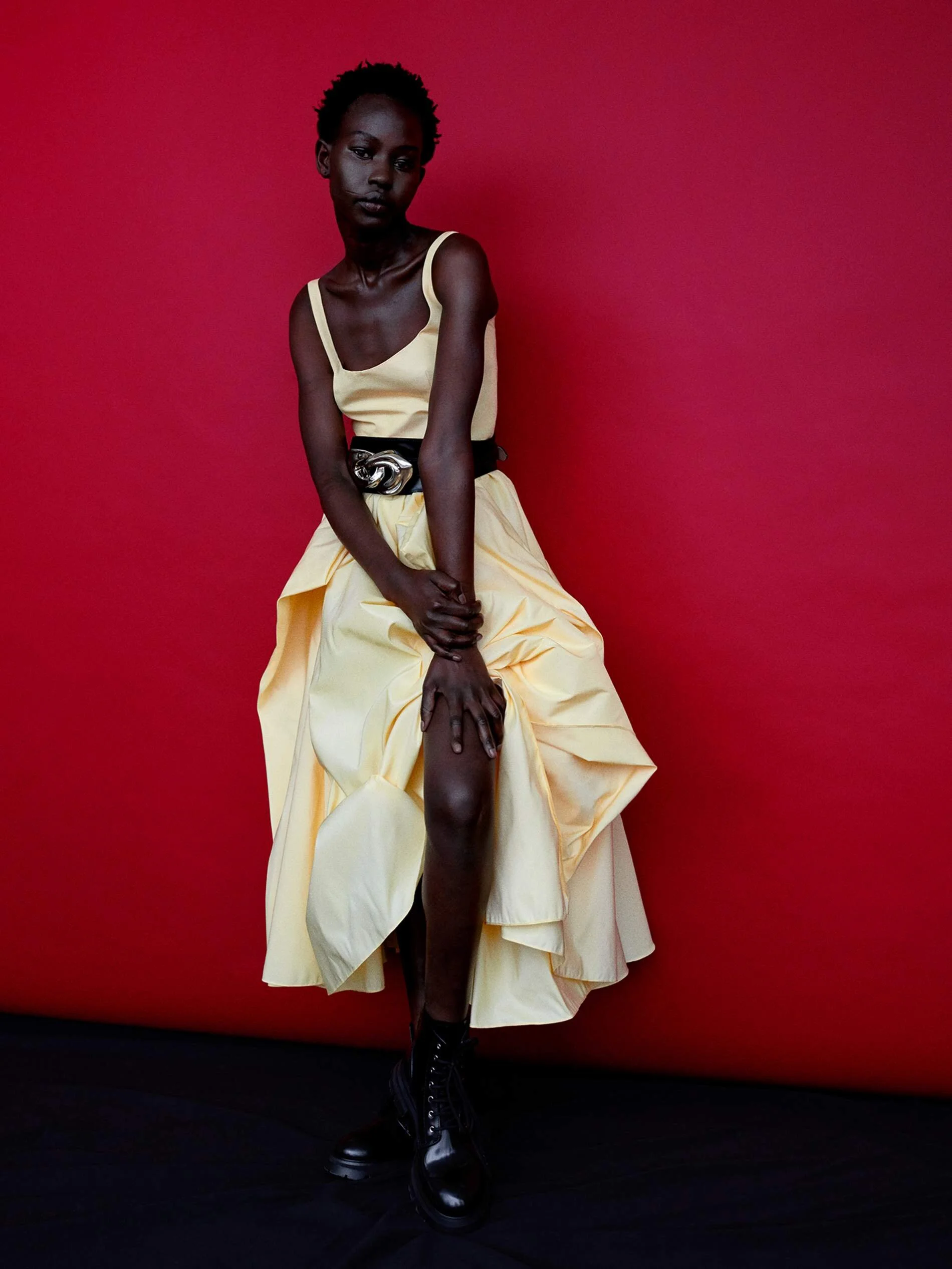 Aweng Cheul Aweng Chuol Covers Porter Edit in 'Limitedless' Sharp Tailoring — Anne ...