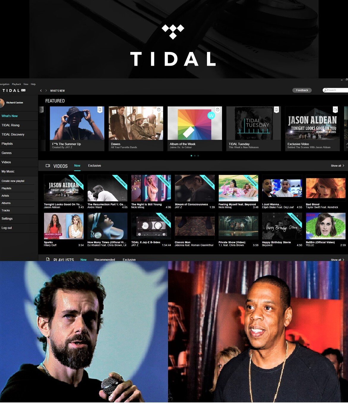 Square, Led by Jack Dorsey, Buys Big Chunk of Jay-Z's Tidal — Anne of  Carversville