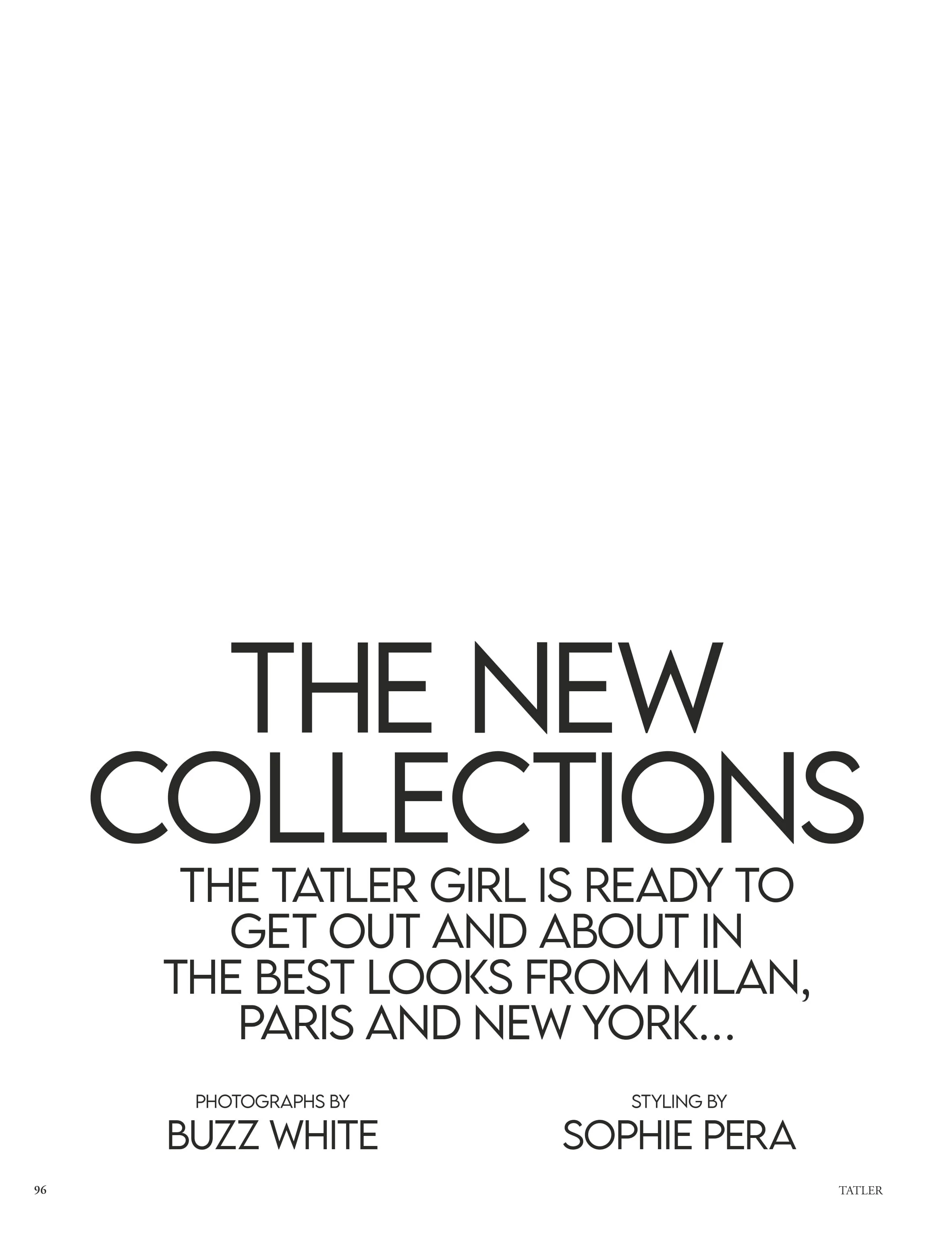 Jena Goldsack Wears 'The New Collections' by Tatler UK March — Anne of