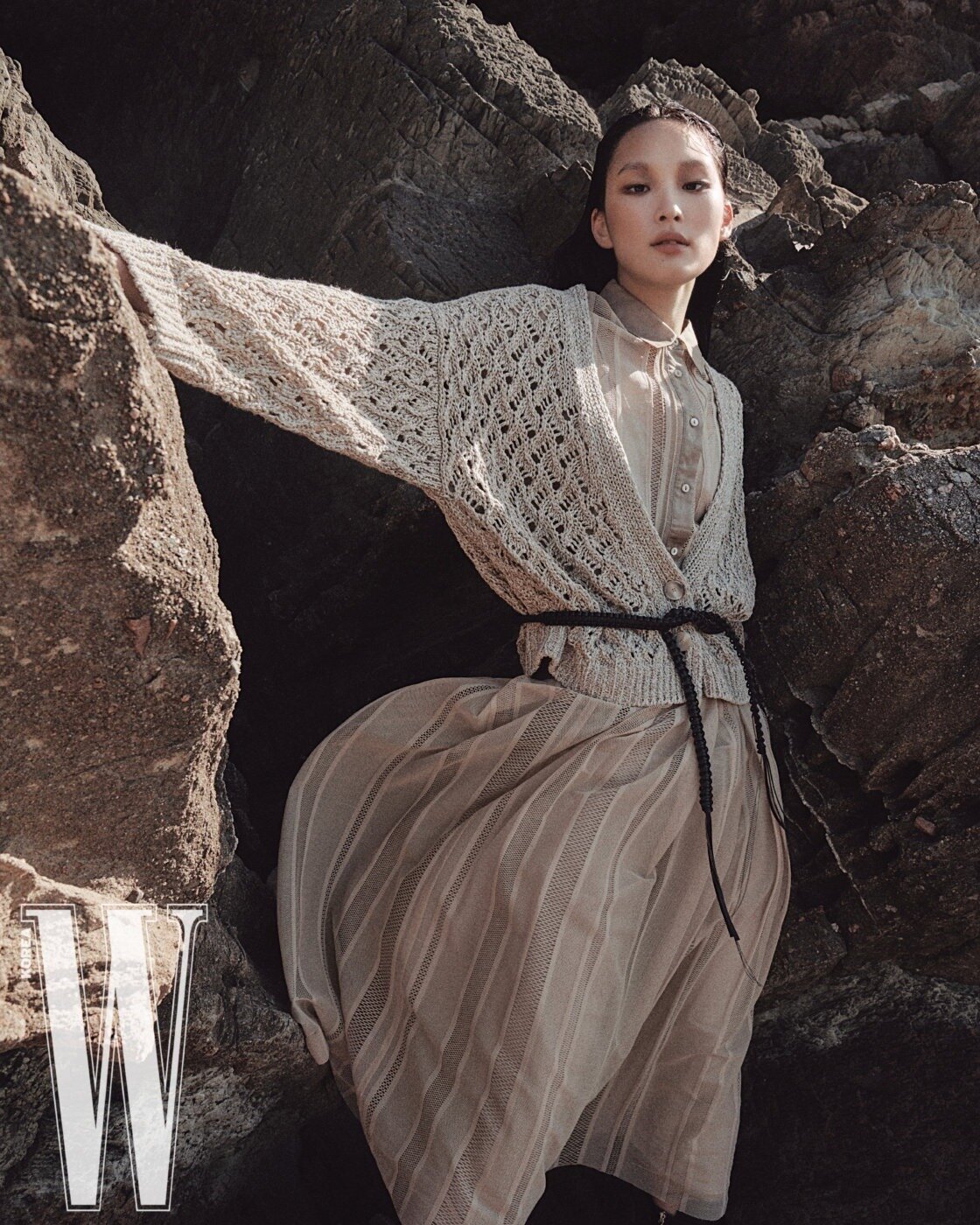 Yoonmi Sun in 'Rhythm of Nature' by Keem Sinae for W Korea — Anne of ...