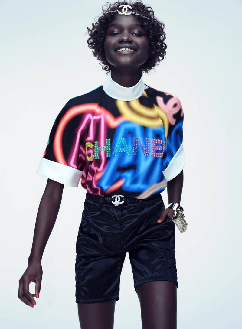Akon Model Akon Changkou Shares Fashion Joy in ELLE US March 2021 — Anne of ...