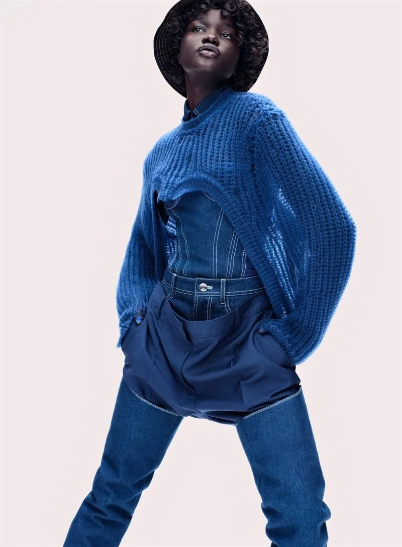 Akon Model Akon Changkou Shares Fashion Joy in ELLE US March 2021 — Anne of ...