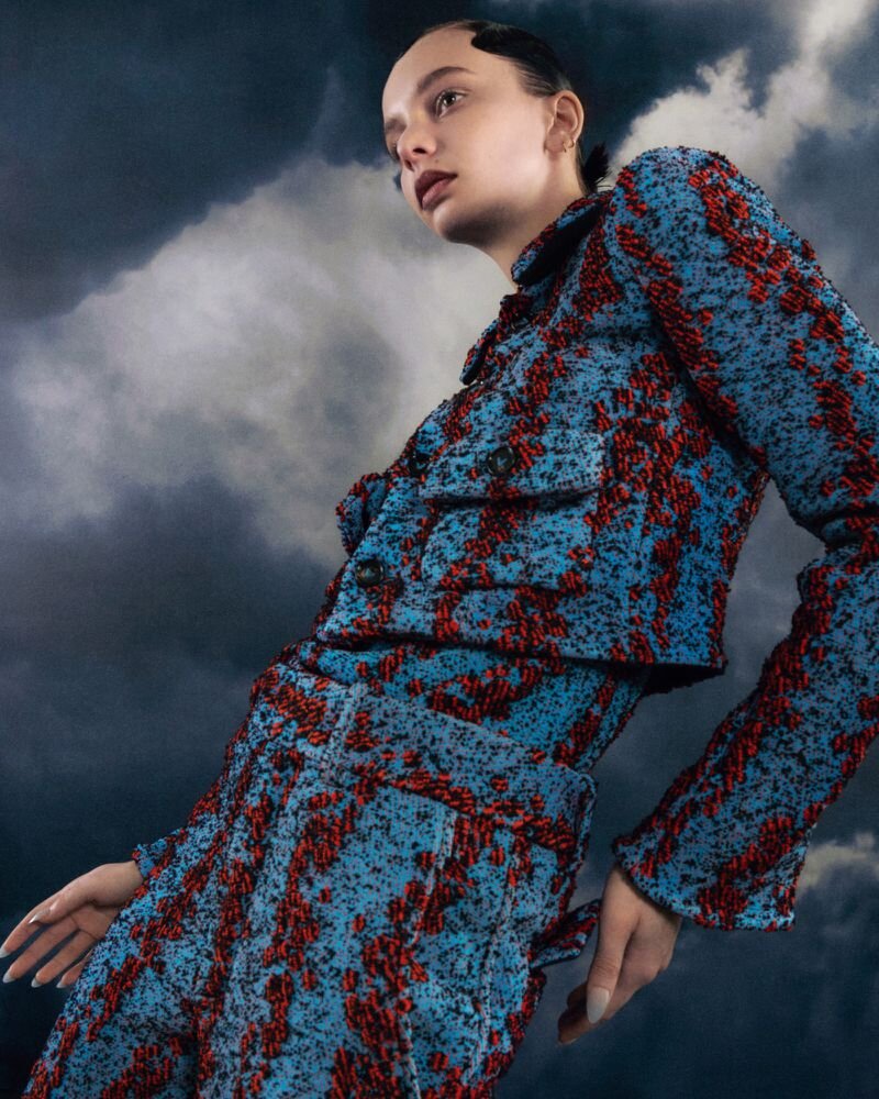 Valentine Charrasse by Mathieu Maury for Numéro France March — Anne of ...