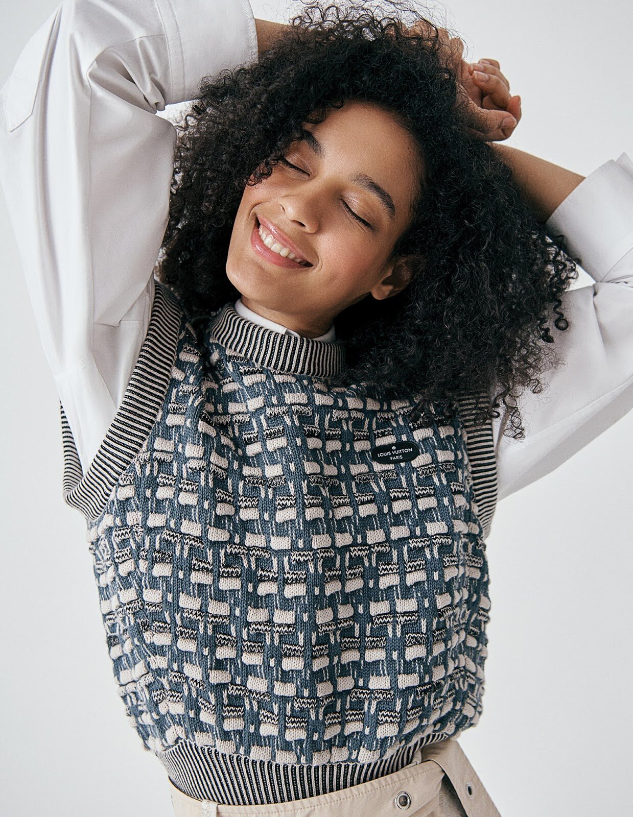 WSJ Magazine's Playful Sweater Vests with Luisana Gonzalez — Anne