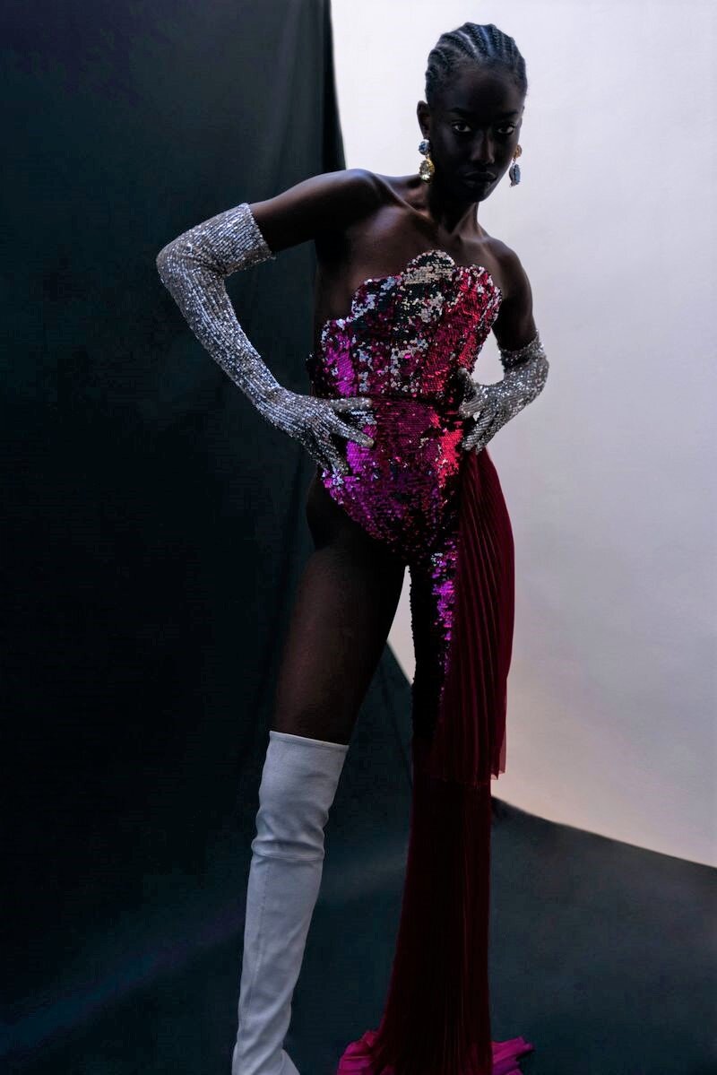 Lily Fofana in Color Riches by Alvaro Grazia for Vogue Portugal — Anne ...
