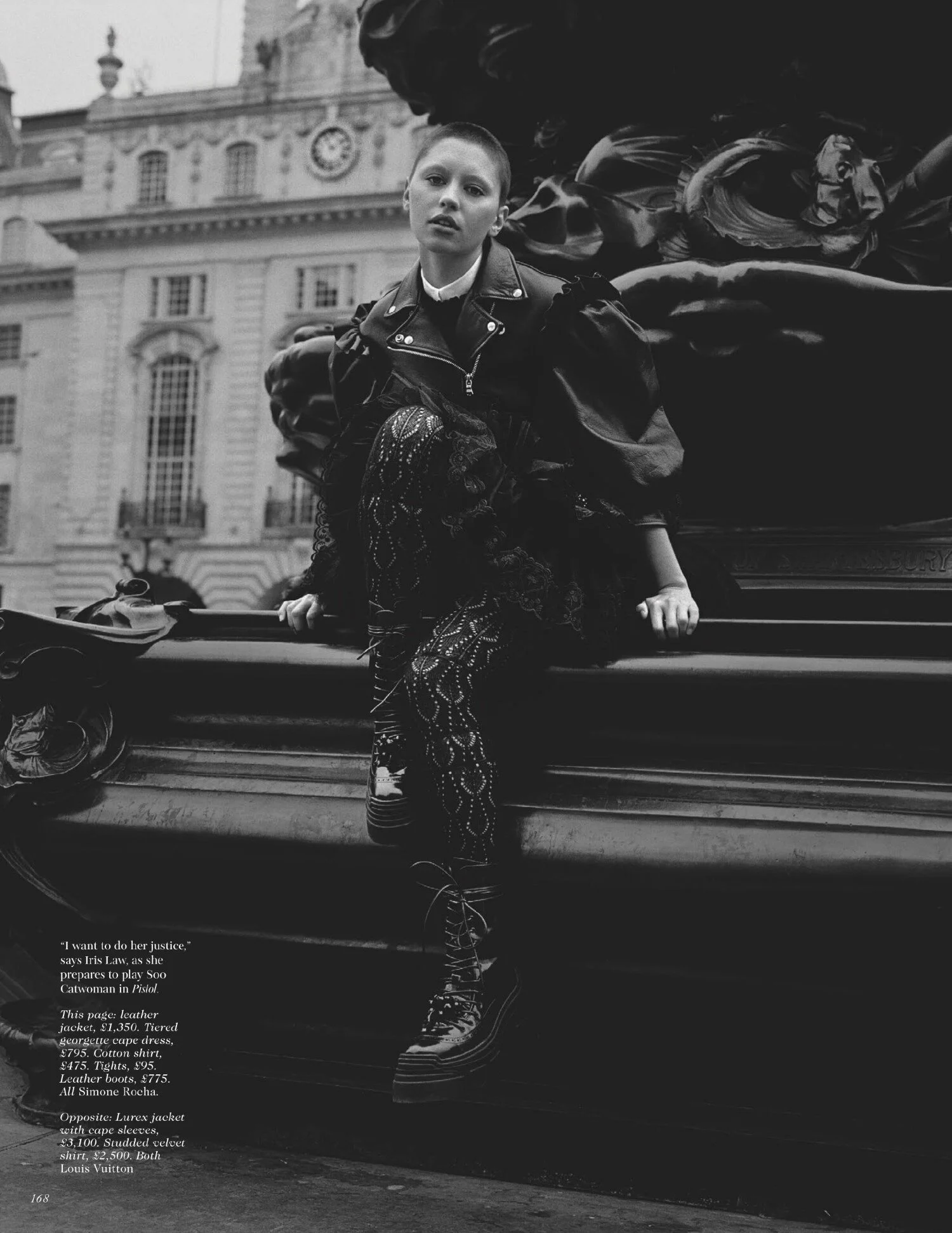 Iris Law's New Buzzcut in British Vogue by Alasdair McLellan — Anne of