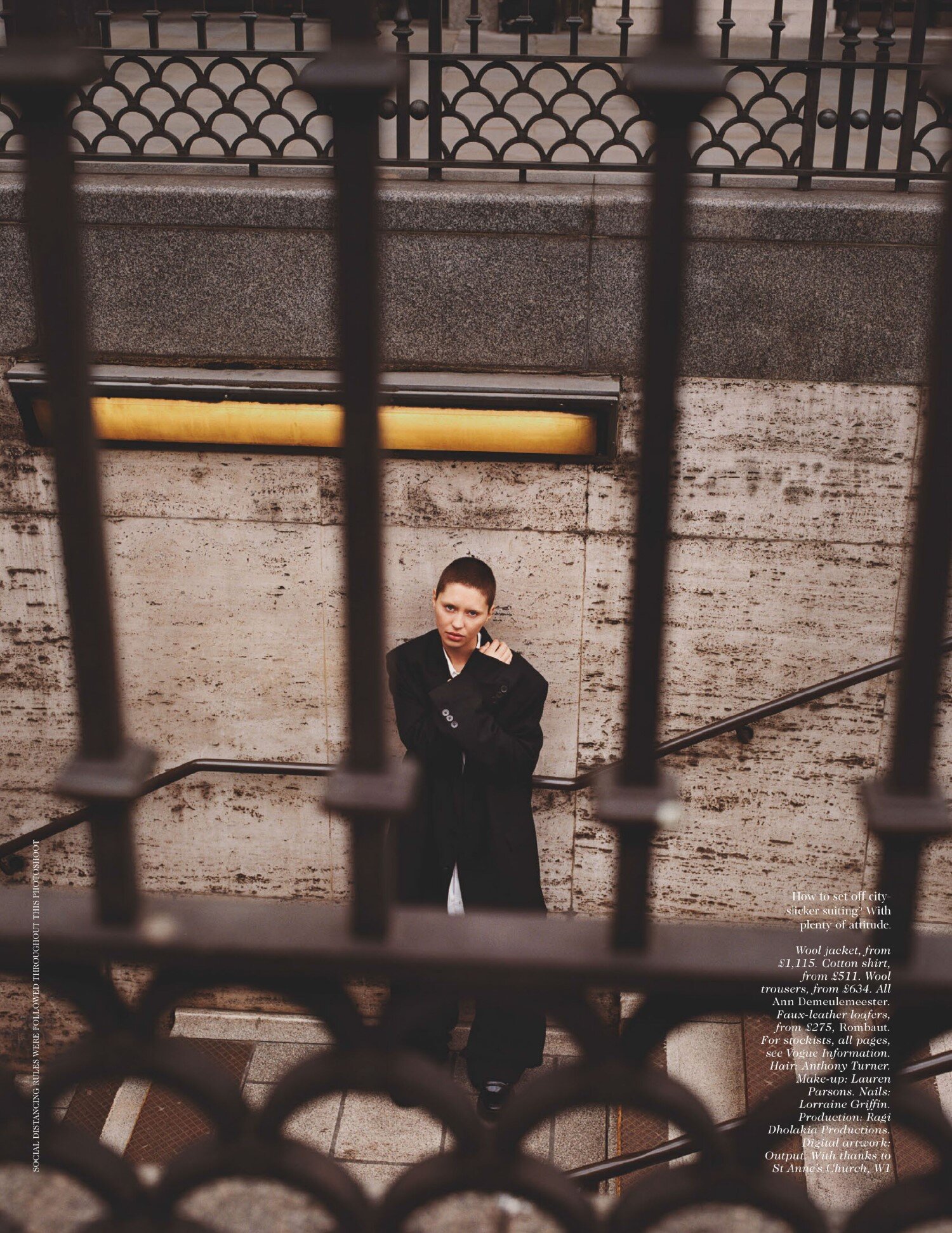 Iris Law's New Buzzcut in British Vogue by Alasdair McLellan — Anne of