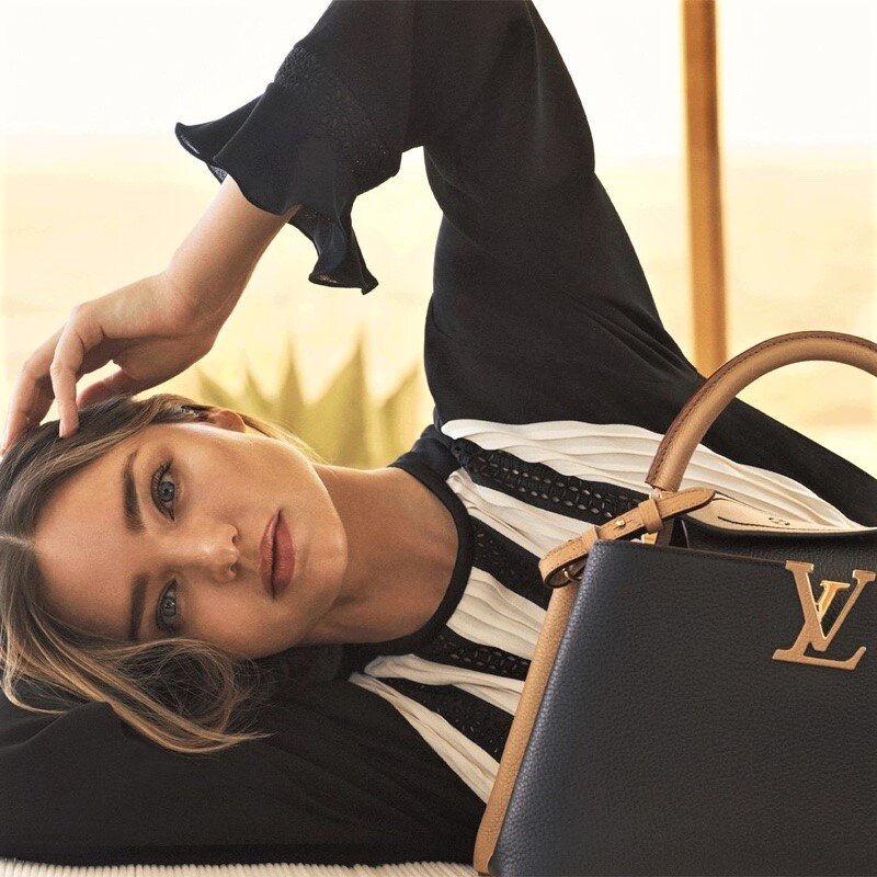 Miranda Kerr Faces Louis Vuitton's Summer-Ready Capucines Campaign