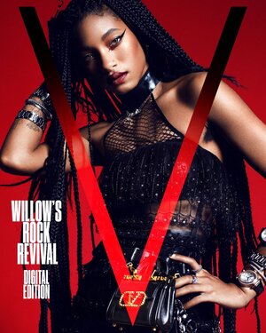 Willow Smith's Rock Revival Chat in V Magazine by Dania Curvy — Anne of ...