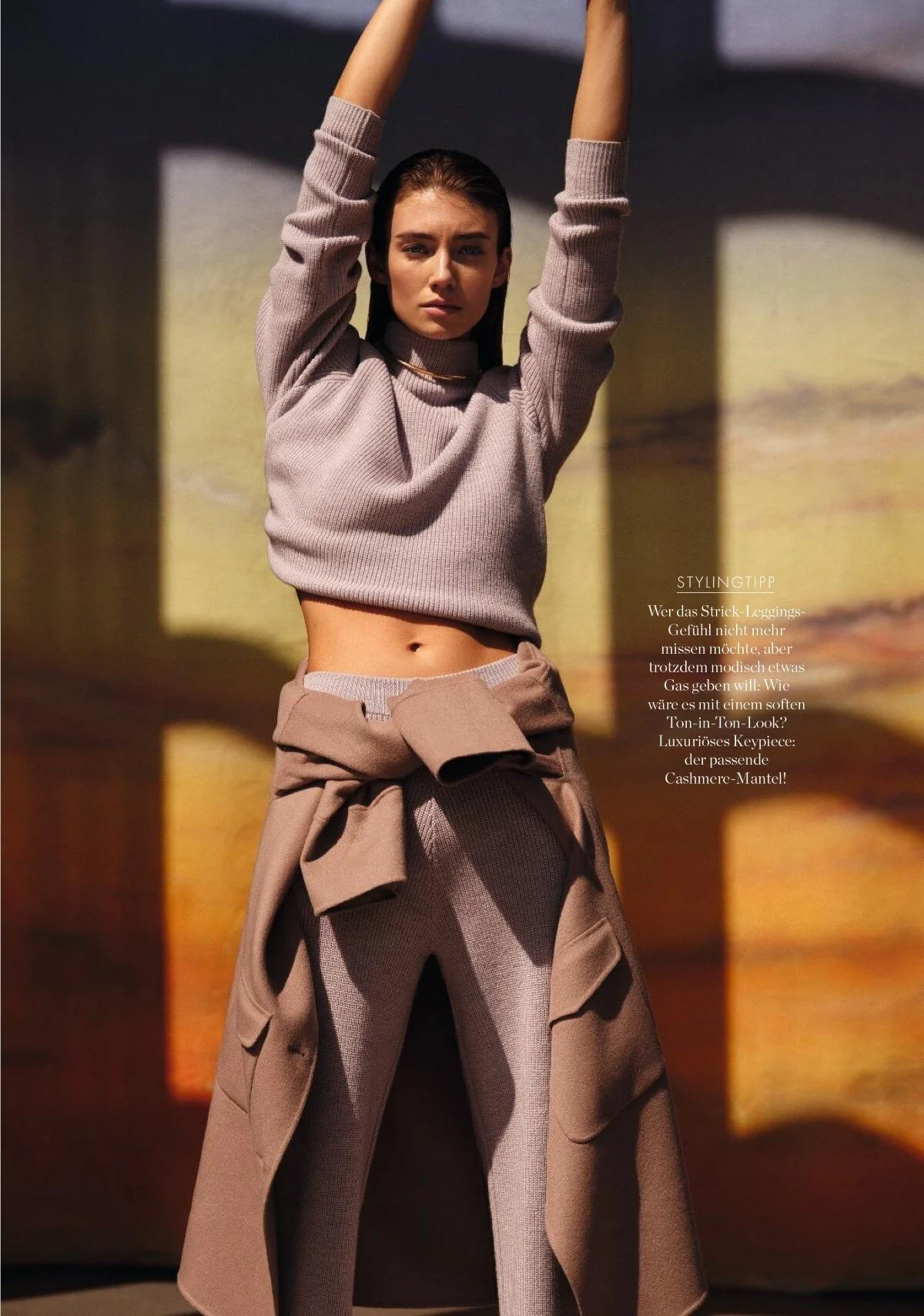 Lorena Ree Lorena Rae Wears Modern Luxury Tailoring for ELLE Germany August 2021 ...