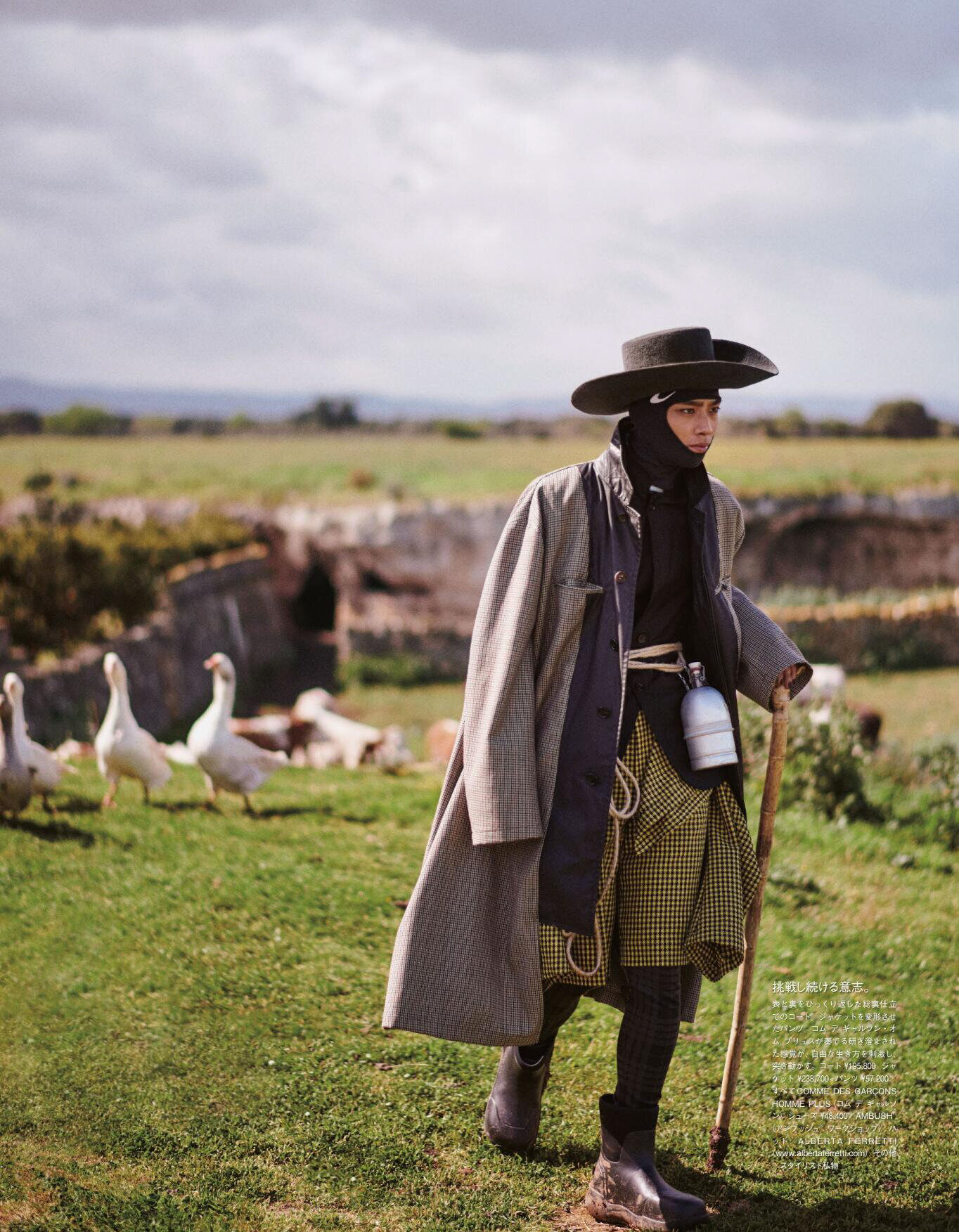 Giampaolo Sgura Captures 'Nomad' for Vogue Japan September — Anne of ...