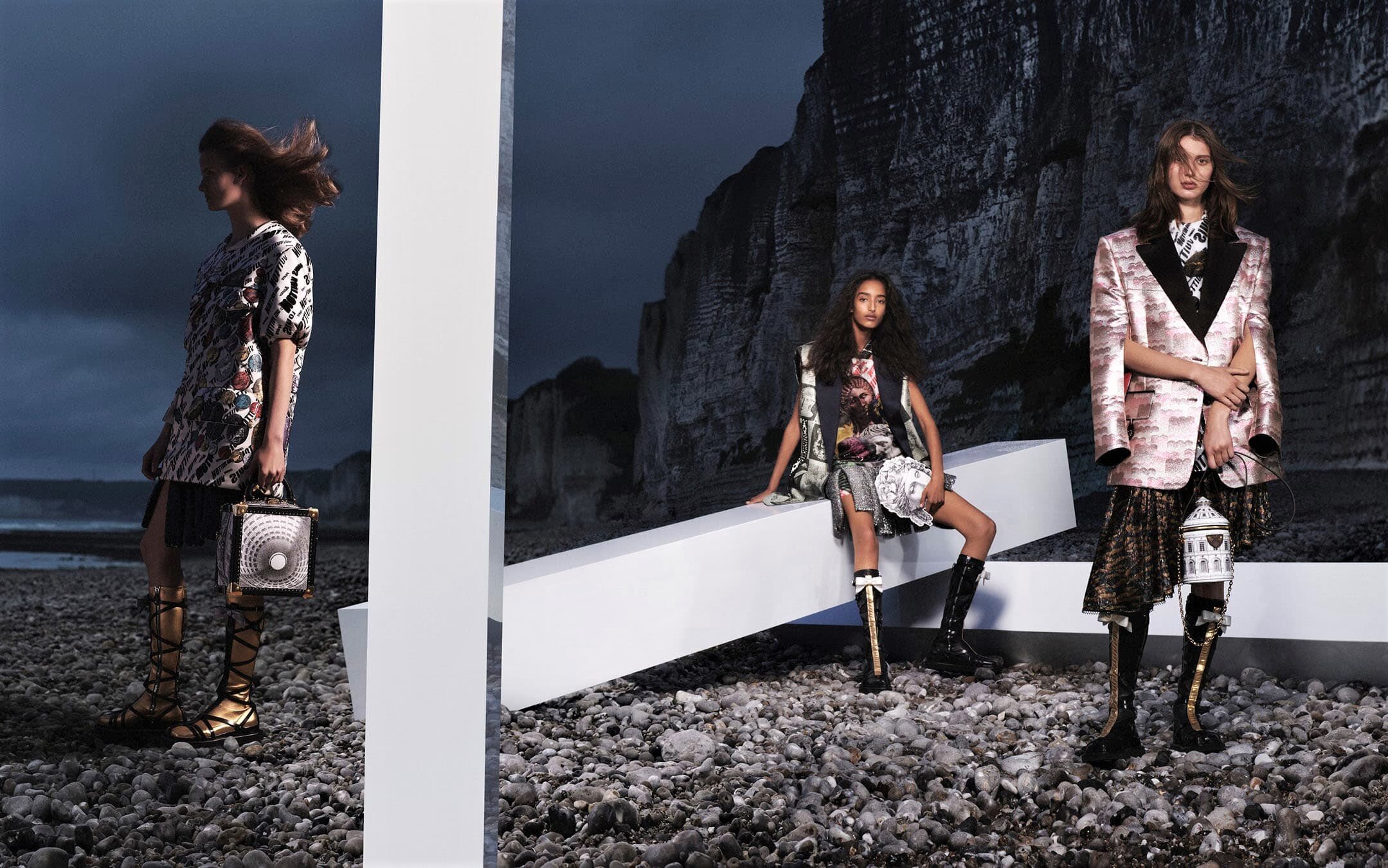 New Louis Vuitton Campaign featuring David Bowie Arizona Muse and New  Vivienne Bag  Spotted Fashion