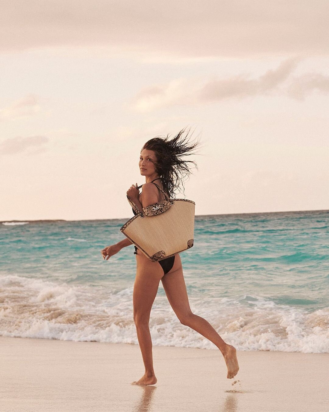 THE EYE HAS TO TRAVEL: Jet-setter Bella Hadid rediscovers iconic