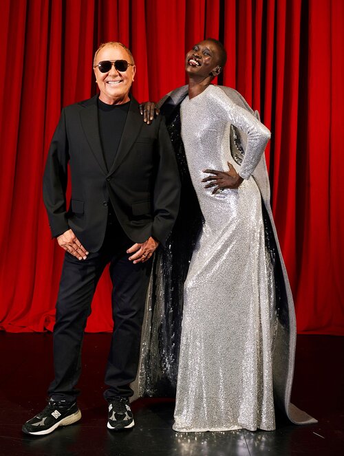 Michael Kors Takes Center Stage with Alek Wek for InStyle US — Anne of ...