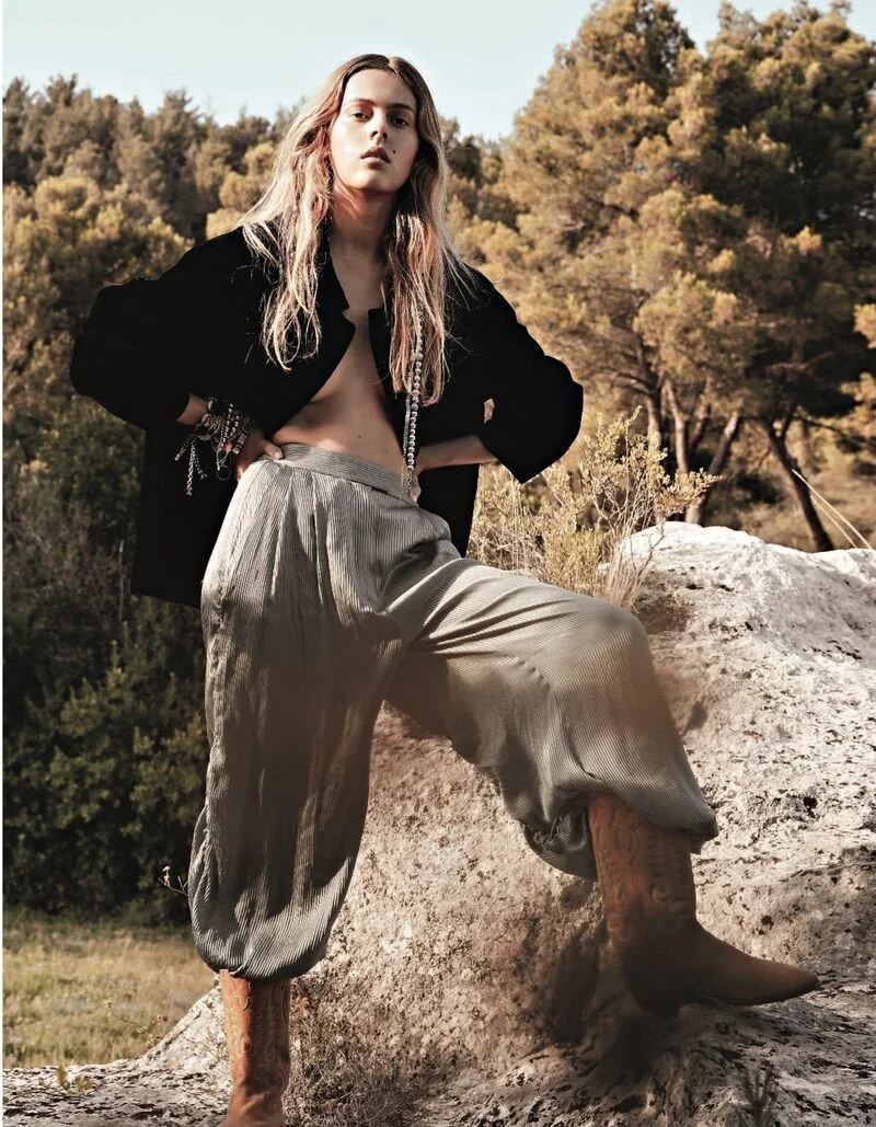 Ivanka Smilenko In Fall's Best Knits Lensed by Francois Rotger — Anne ...