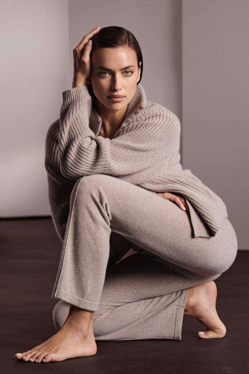 Irina Shayk in Naked Cashmere&#39;s Naked in September Campaign — Anne of Carversville