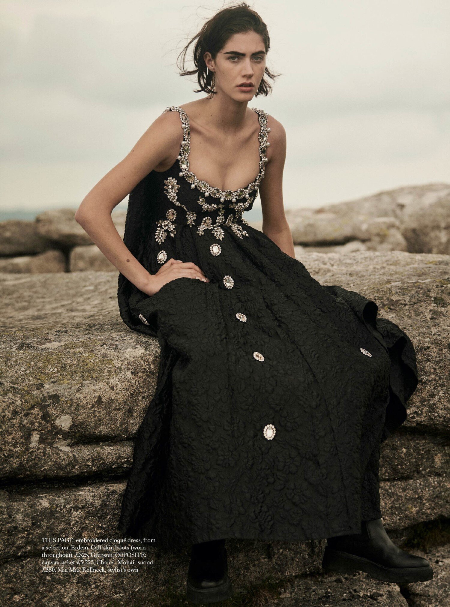 Boo George Flashes 'A Dark Romance' in Dartmoor for Harper's Bazaar UK ...
