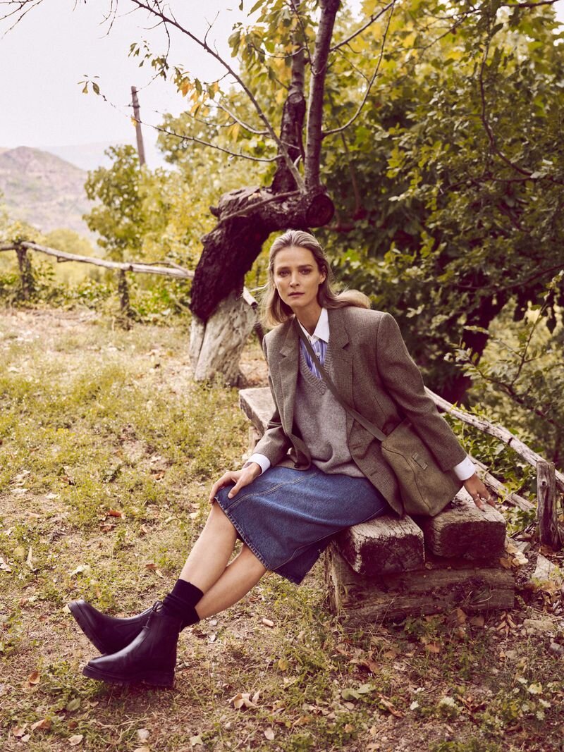 Carmen Kass is a Nature Girl in Vogue Ukraine Editorial – Fashion Gone Rogue