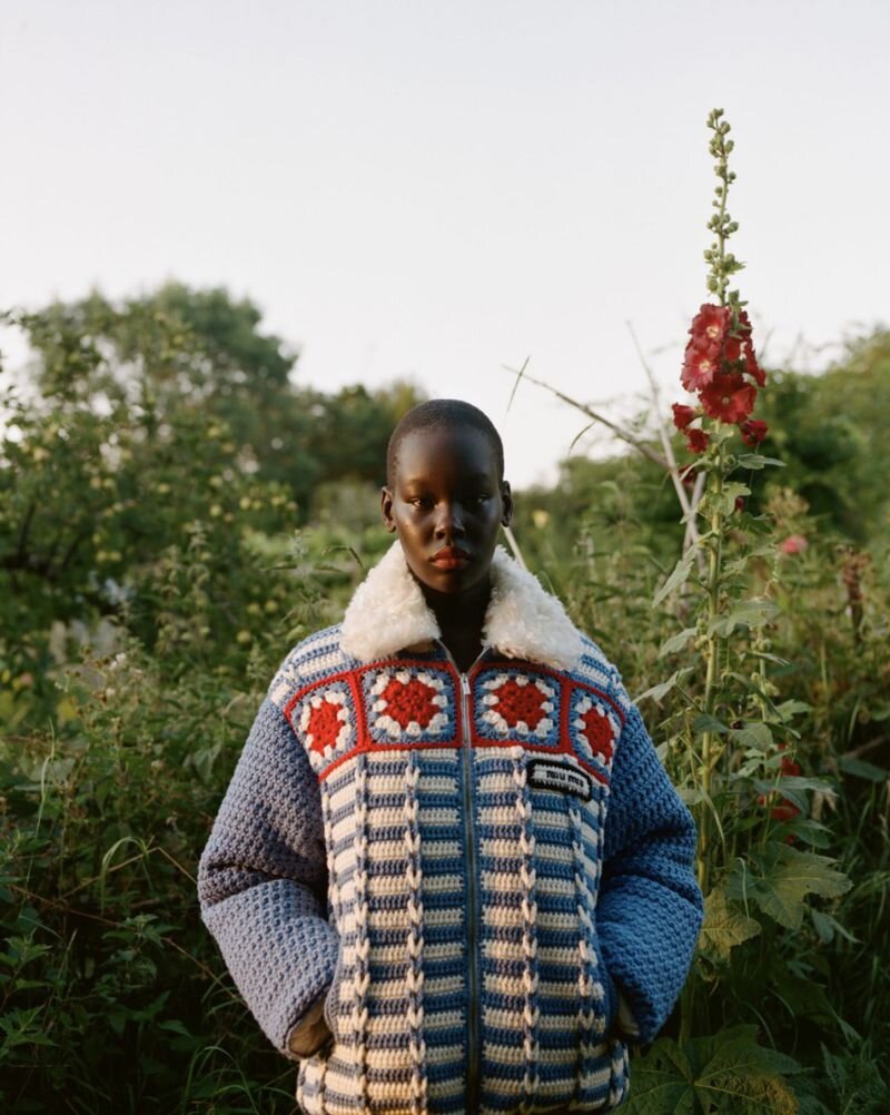 Ajok Daing's Gardening Project Toby Coulson in Vogue Poland — Anne of ...