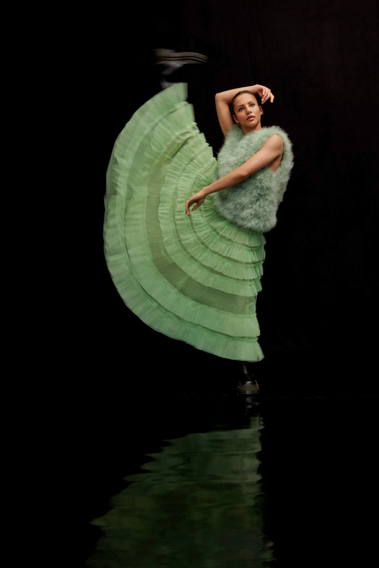 Francesca Hayward Raises the Barre by Ekua King in Porter Edit October