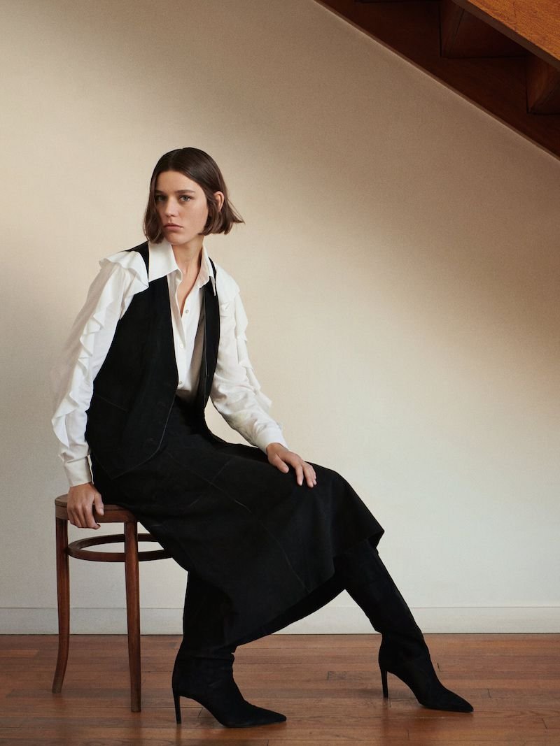 Massimo Dutti 'Night Shades' Sleek Elegance Vivienne Rohner — Anne of ...