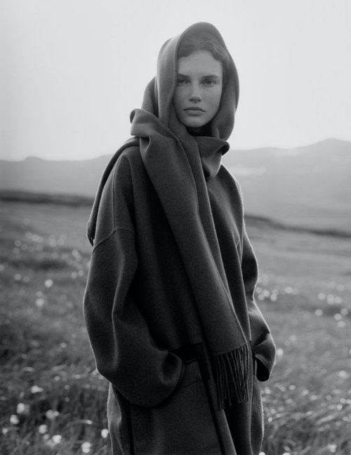 Giedre Dukauskaite in Iceland by Ina Lekiewicz Vogue Poland — Anne of ...