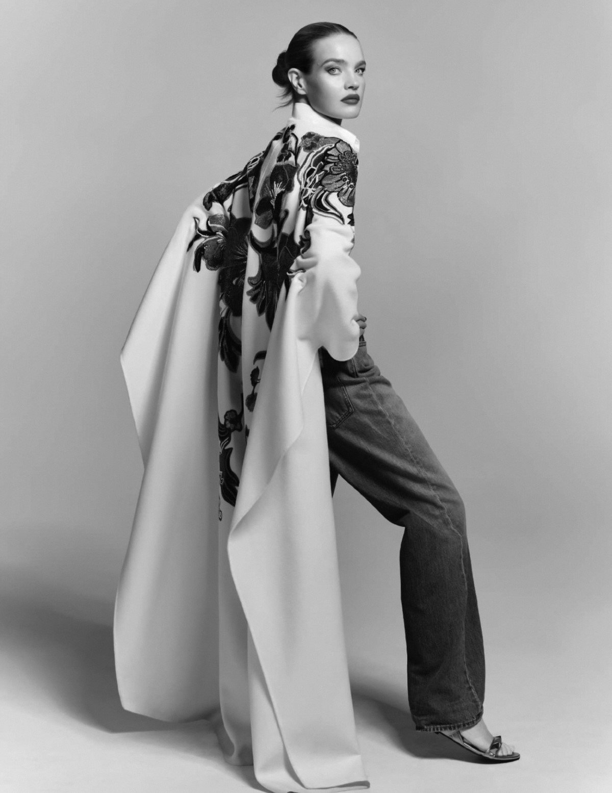 Natalia Vodianova by Nicolas Valois in Harper's Bazaar Spain — Anne of ...
