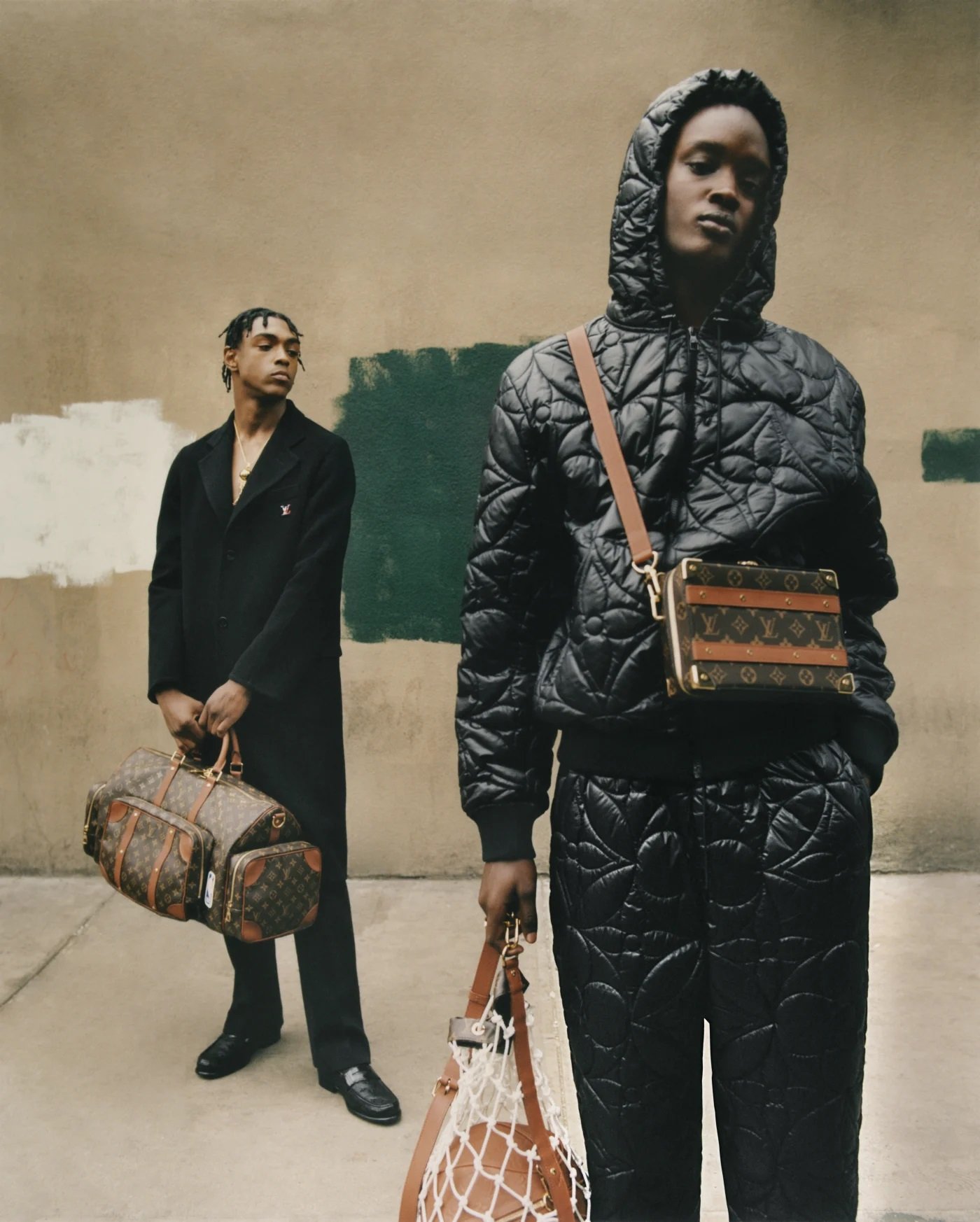 Louis Vuitton x NBA Collab Campaign for SS22