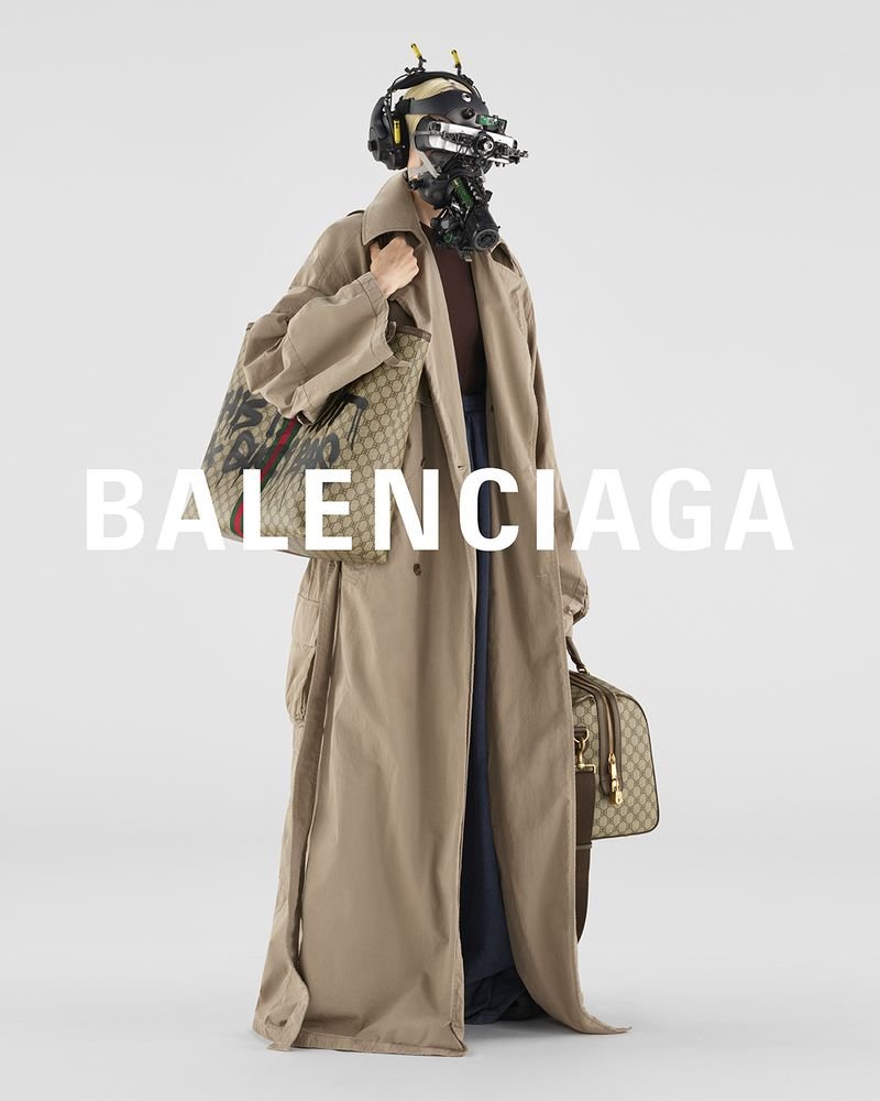 Andrea Artemisio Flashes Balenciaga Sp 2022 Campaign Phase 1 — Anne of ...