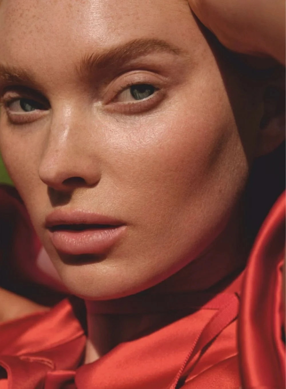 Elsa Hosk Poses Waterside in ELLE Denmark April 2022 — Anne of Carversville