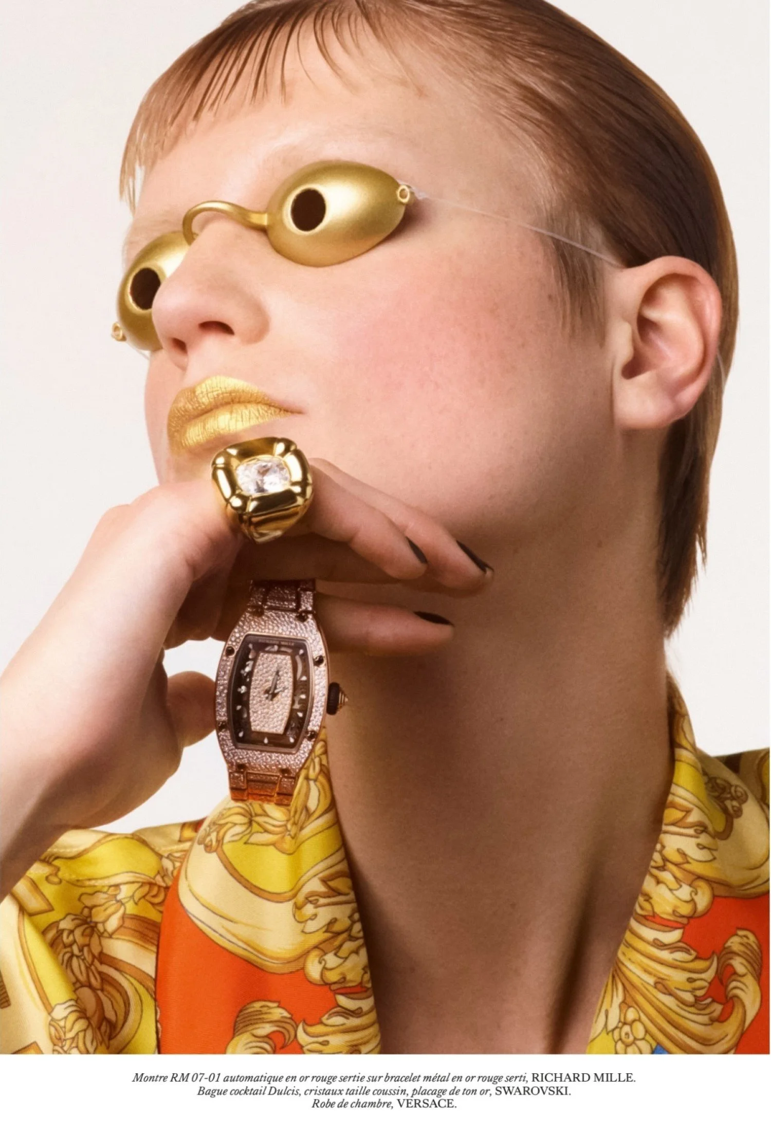  Richard Mille luxury watch lensed by Philippe Jarrigeon for Vogue France. 