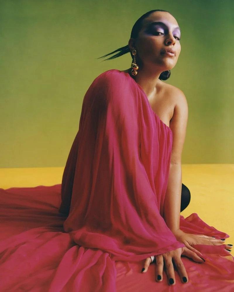 Paloma Elsesser in 'Yo, Paloma' by Nadine Ijewere for Vogue Espana April 2022