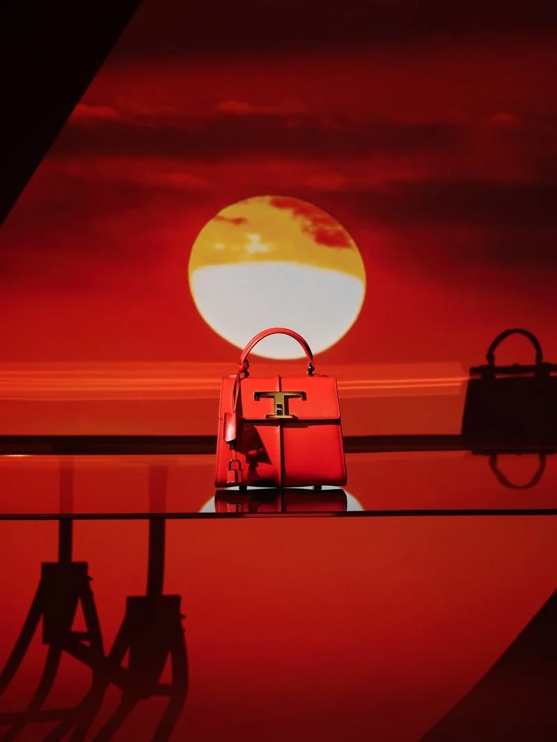 'Better Off Red' -- At least in Handbags -- for Vogue Scandinavia April 2022