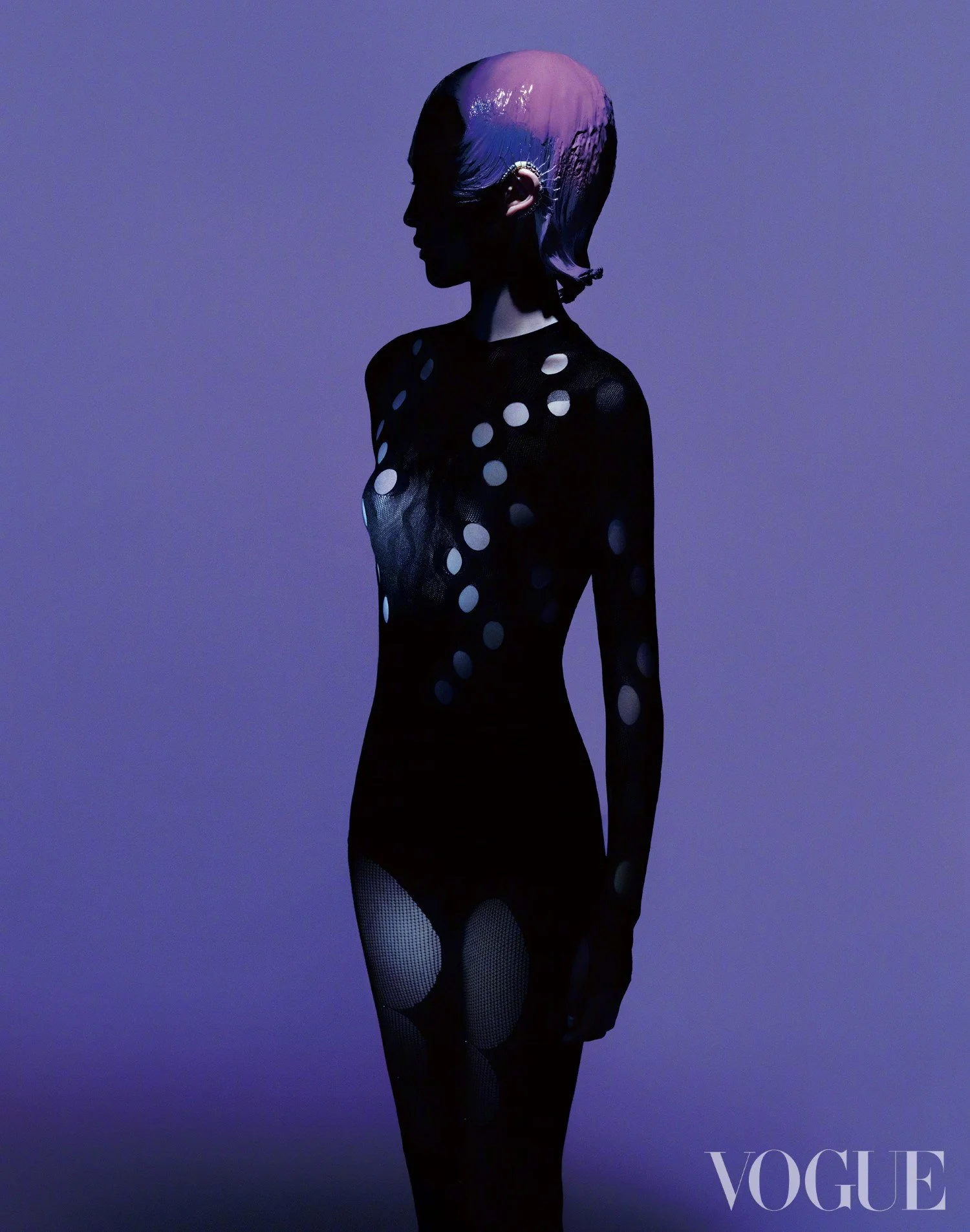 'Purple Is the New Black' by Liu Zongyuan for Vogue China — Anne of