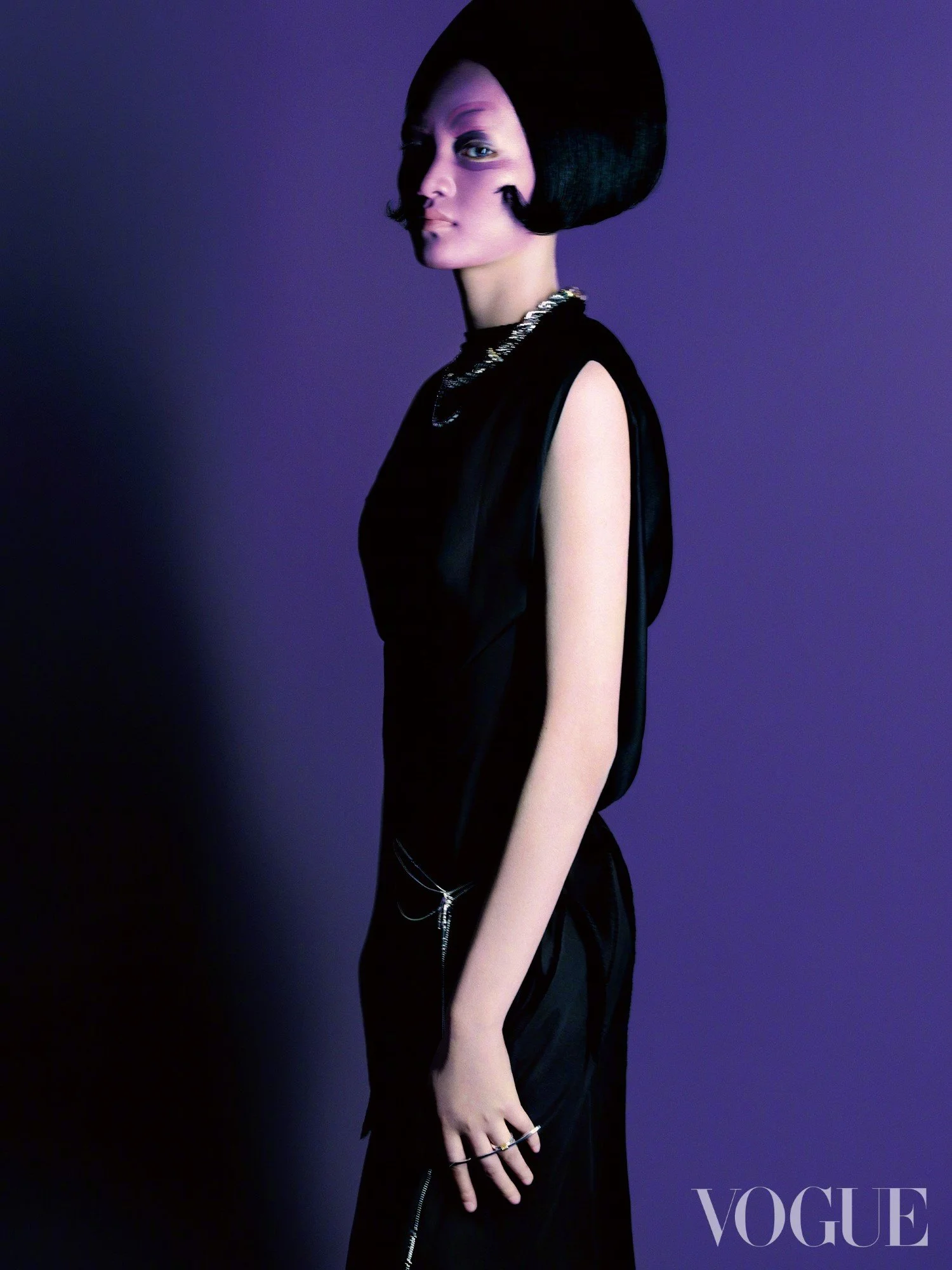 'Purple Is the New Black' by Liu Zongyuan for Vogue China — Anne of