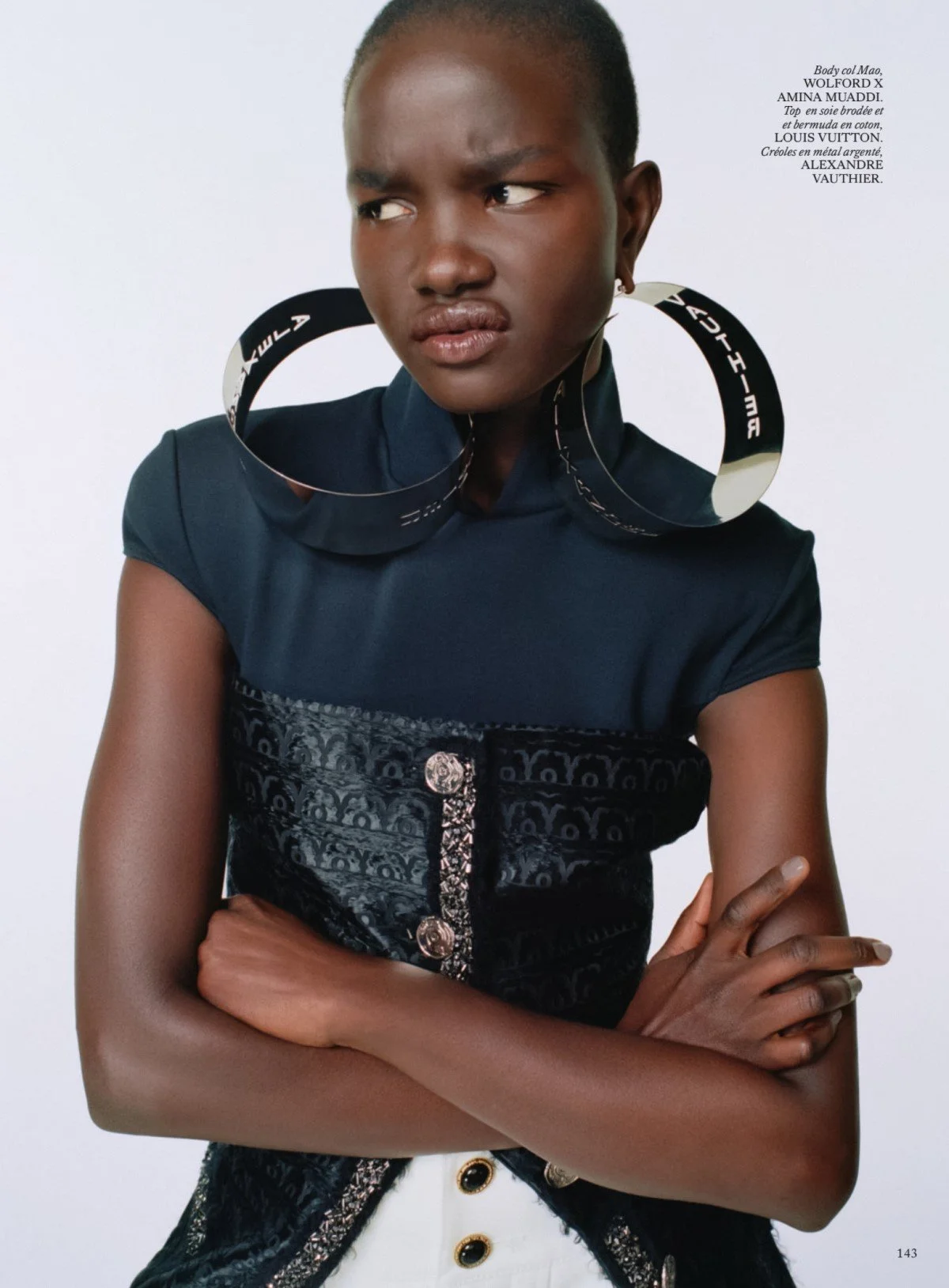 Akon Model Akon Changkou Covers Vogue France April by Anthony Seklaoui — Anne of ...
