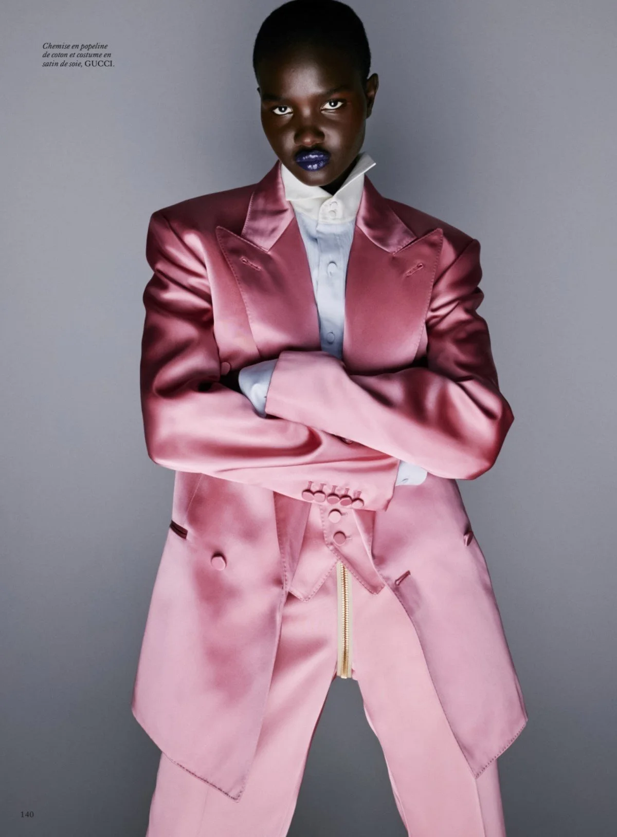 Akon Model Akon Changkou Covers Vogue France April by Anthony Seklaoui — Anne of ...
