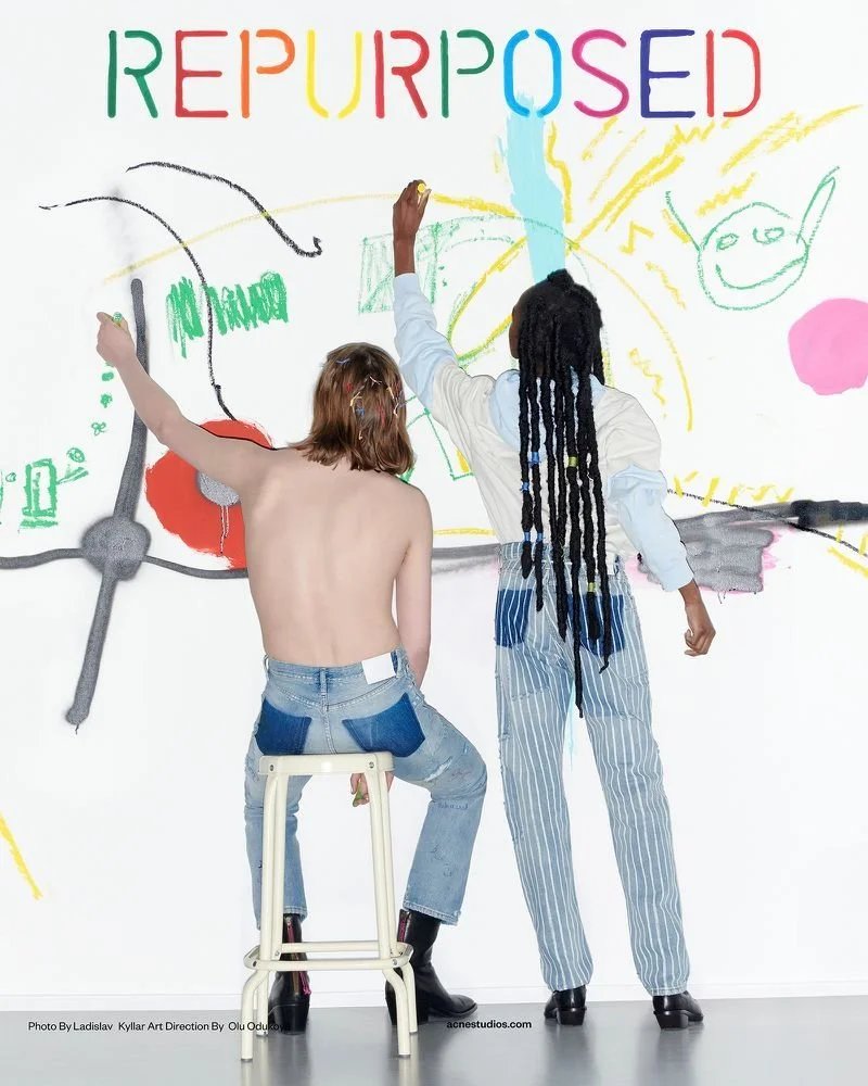 Acne Studios REPURPOSED 7 and 8 Play Drop, Curated by Olu Odukoya 